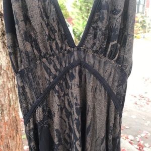 Fourth dimension snakeskin bodycon dress